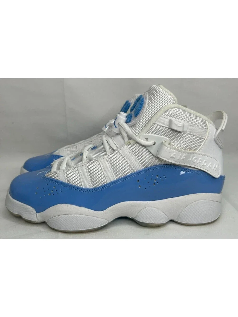 Nike Jordan 6 Rings UNC Basketball Shoes GS CW7038-100 6.5Y